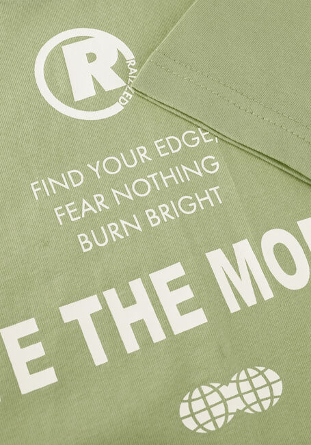 Groene RAIZZED T-shirt HOMENT - large