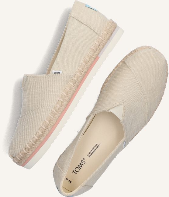 Beige TOMS Espadrilles ALPARGATA PLATFORM ROPE Beige TOMS Espadrilles ALPARGATA PLATFORM ROPE - large