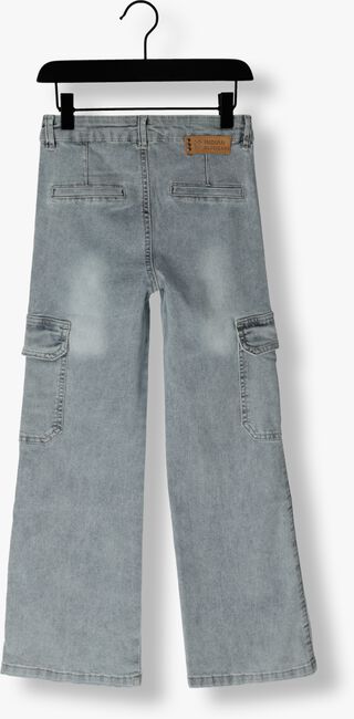 Blauwe INDIAN BLUE JEANS Wide jeans CARGO DENIM WIDE FIT - large
