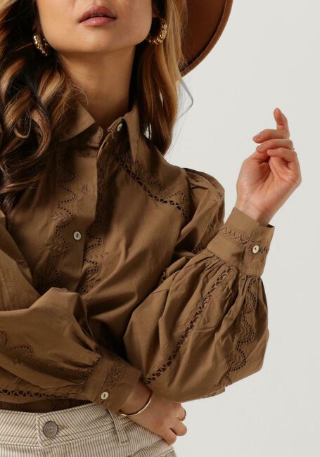 Camel Y.A.S. Blouses YASKENORA LS SHIRT - large