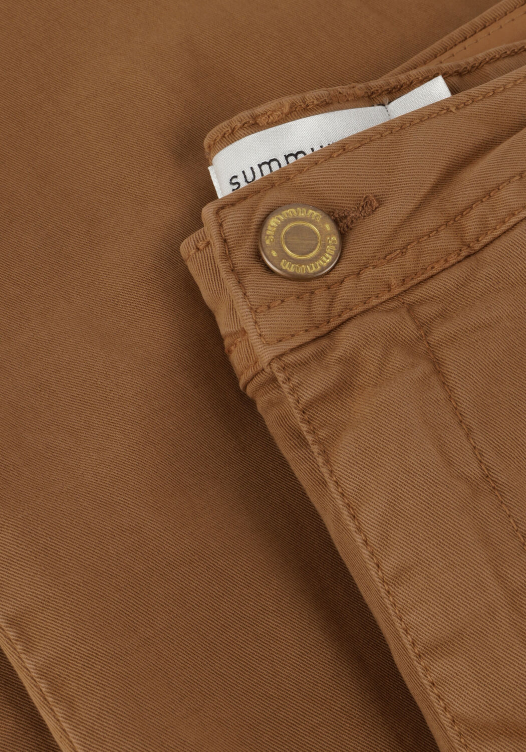 Bruine SUMMUM Barrel jeans BARREL FIT PANTS LUX COTTON STRETCH TWILL - large