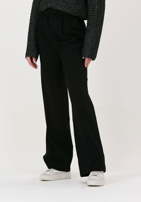 Zwarte ANOTHER LABEL Wijde broek MOORE PLEATED PANTS - large