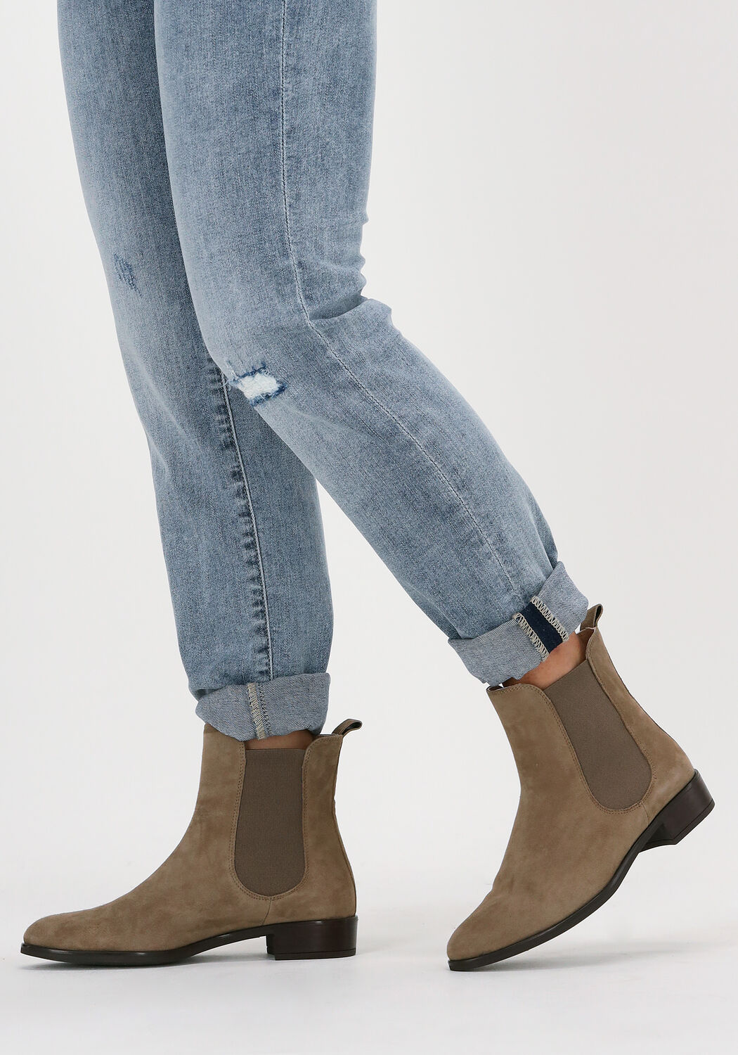 Taupe UNISA Chelsea boots BOYER - large
