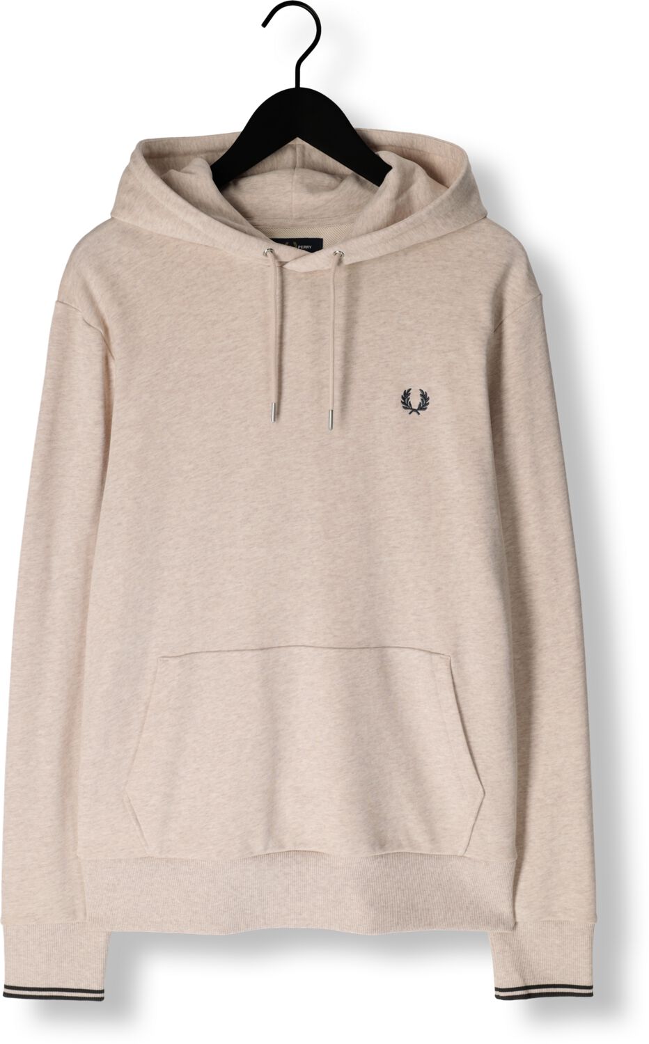 FRED PERRY Heren Truien & Vesten Tipped Hooded Sweatshirt Gebroken Wit