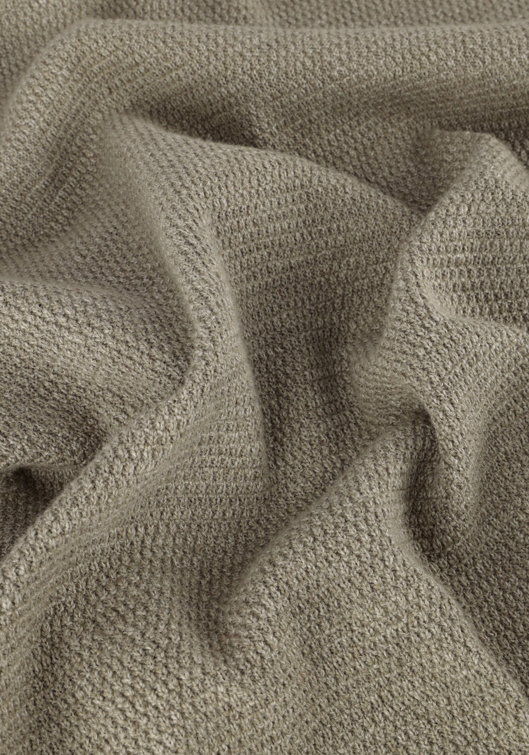 Groene PROFUOMO Trui PULLOVER CREW NECK - large