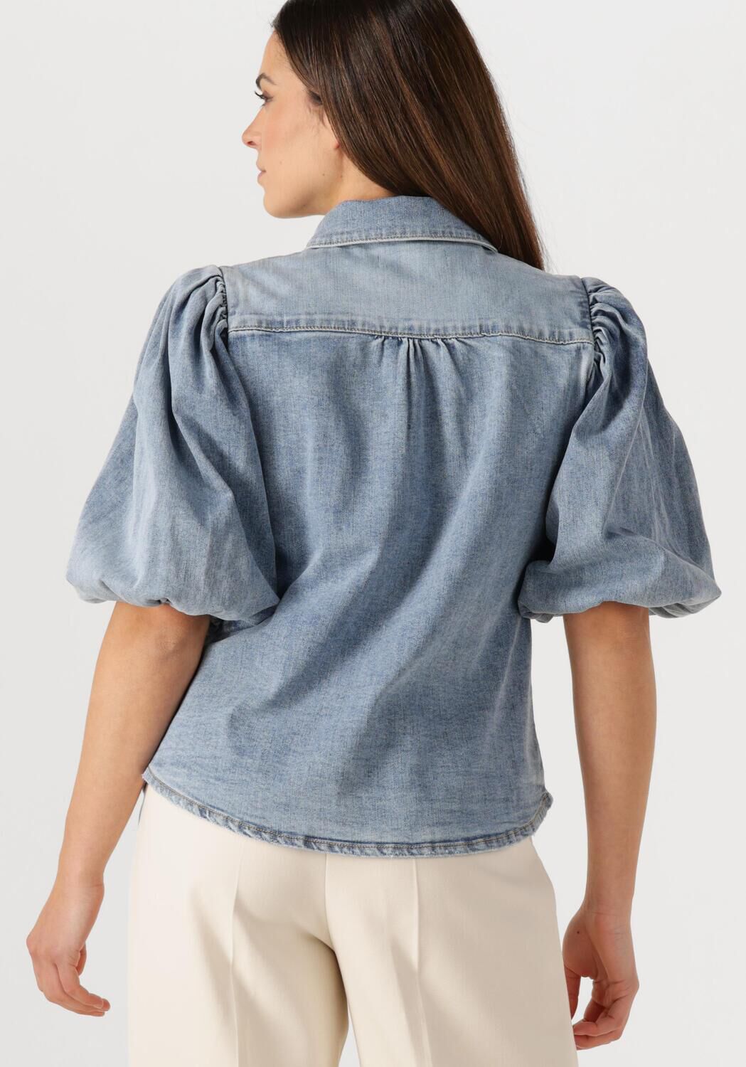 JANICE Dames Blouses Lars Blauw