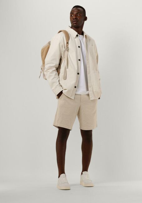 Gebroken wit ANERKJENDT Overshirt AKOSCAR TWILL OS - large