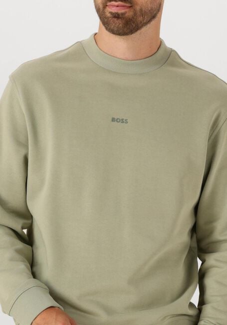 Olijf BOSS ORANGE Sweater WESMALLCREW 10244192 01 - large