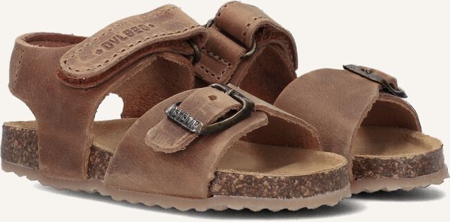 Cognac DEVELAB Platte sandalen 48195 Cognac DEVELAB Platte sandalen 48195 - large