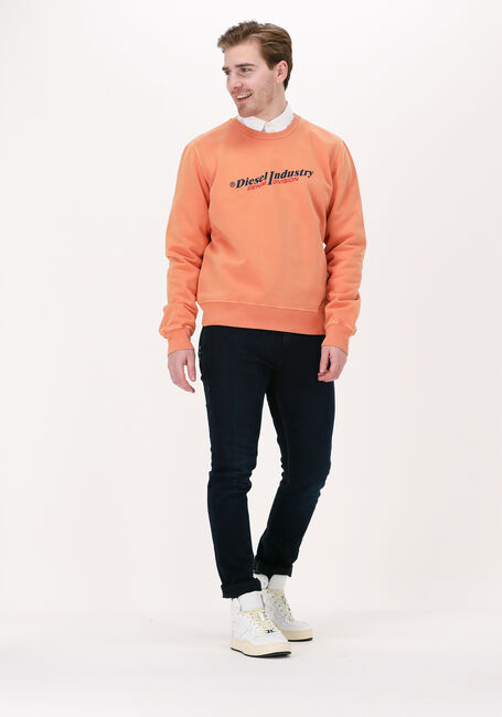 Oranje DIESEL Sweater S-GINN-IND - large