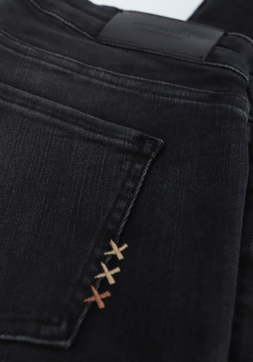 Zwarte SCOTCH & SODA Skinny jeans BOHEMIENNE SKINNY - BLACK COAS - large