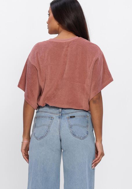 Roze BY-BAR T-shirt NUKI SLUB TOP - large