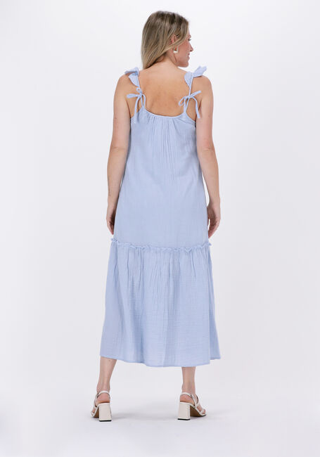 Lichtblauwe Y.A.S. Maxi jurk YASANINO SL ANKLE DRESS S. - large