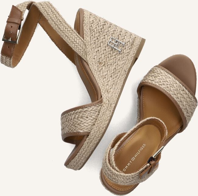 Beige TOMMY HILFIGER Espadrilles TH ROPE HIGH WEDGE Beige TOMMY HILFIGER Espadrilles TH ROPE HIGH WEDGE - large