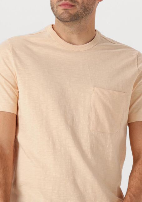 Lichtroze CAST IRON T-shirt SHORT SLEEVE R-NECK REGULAR FIT COTTON SLUB - large