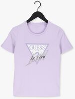 Lila GUESS T-shirt SS CN ICON TEE