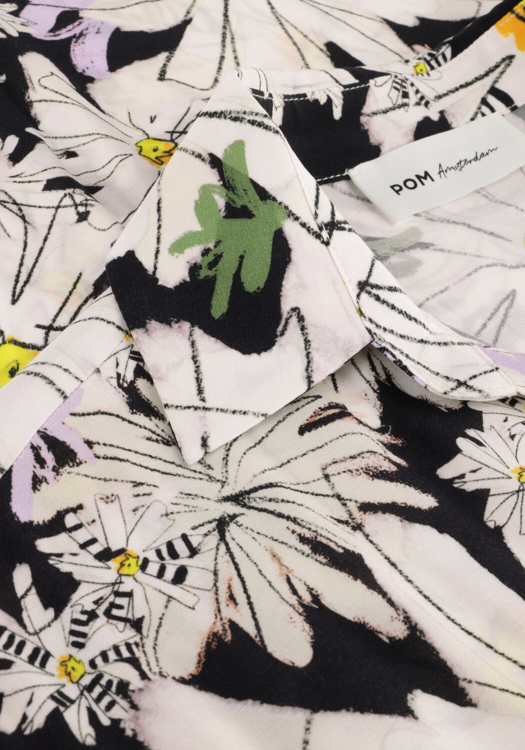 Zwarte POM AMSTERDAM Mini jurk DRESS 7301 - large