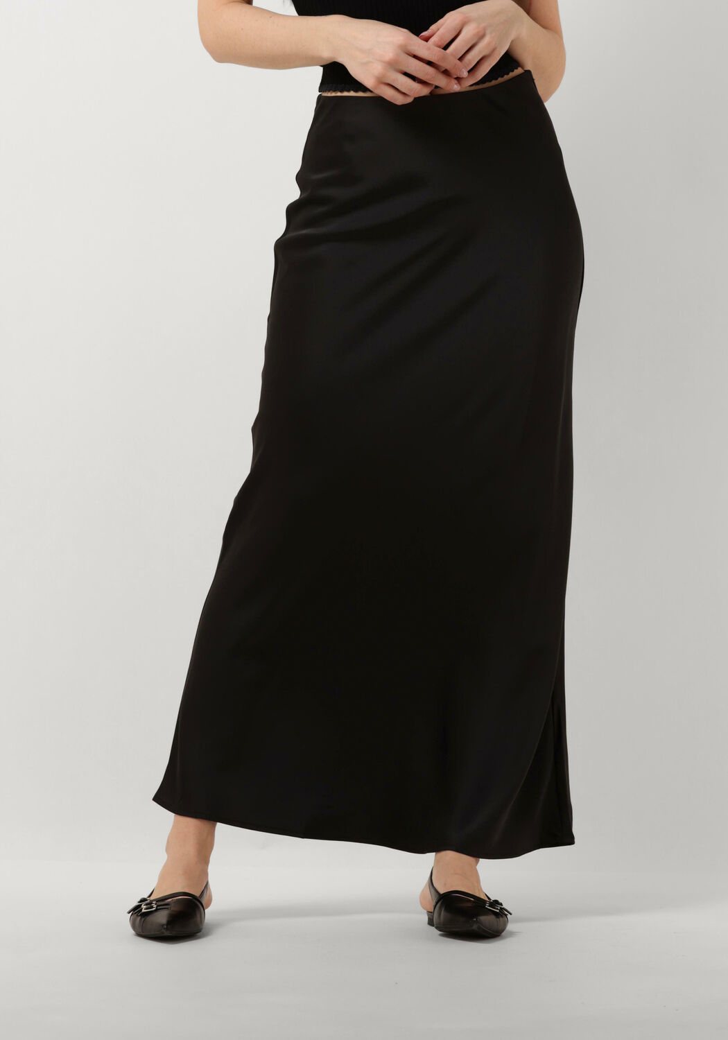 Y.A.S. Dames Rokken Yaspella Hw Maxi Skirt Zwart
