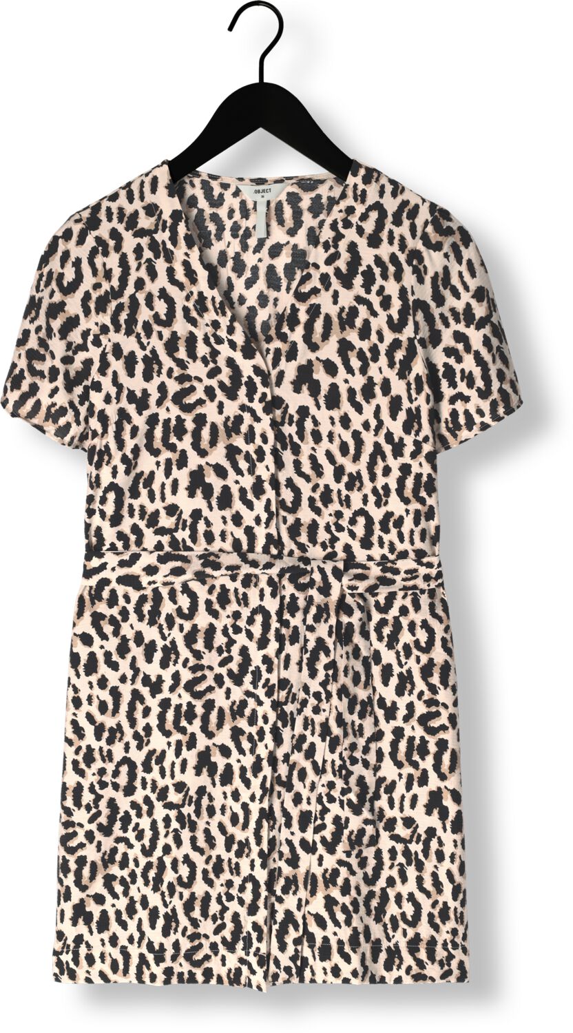 OBJECT Dames Jurken Objkarina S s Re Short Dress Noos Zwart