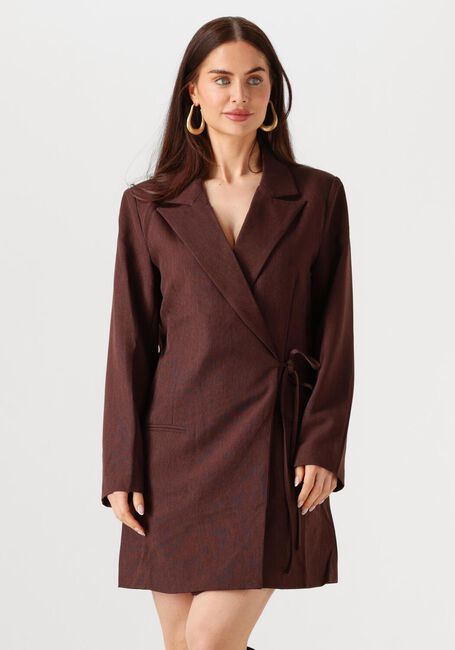 Bruine YDENCE Mini jurk DRESS APRIL - large