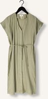Groene OBJECT Midi jurk OBJAMANDA RE S/L DRESS Groene OBJECT Midi jurk OBJAMANDA RE S/L DRESS - medium