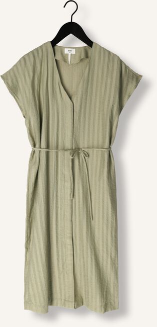 Groene OBJECT Midi jurk OBJAMANDA RE S/L DRESS Groene OBJECT Midi jurk OBJAMANDA RE S/L DRESS - large