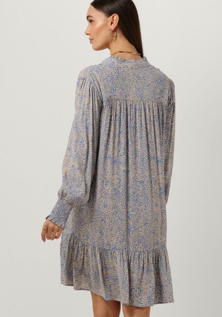 Lichtblauwe SECOND FEMALE Mini jurk GIOIA MINI DRESS - large