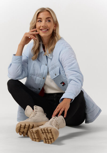 Gebroken wit MINUS Top MILLA V-NECK KNIT TEE 1 - large