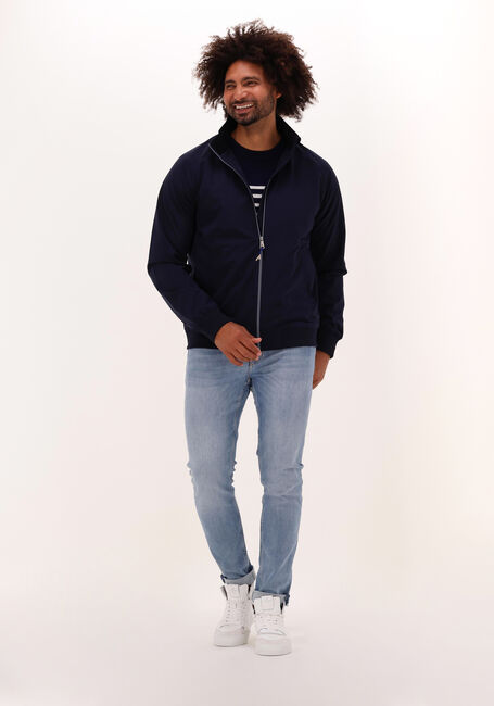 Blauwe SCOTCH & SODA Trui STRIPED CREWNECK PULLOVER Blauwe SCOTCH & SODA Trui STRIPED CREWNECK PULLOVER - large