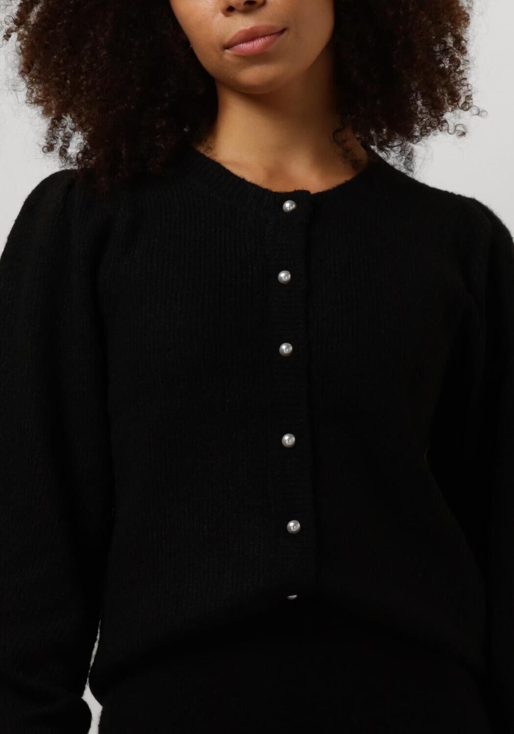 NEO NOIR Dames Truien & Vesten Nuna Knit Cardigan Zwart