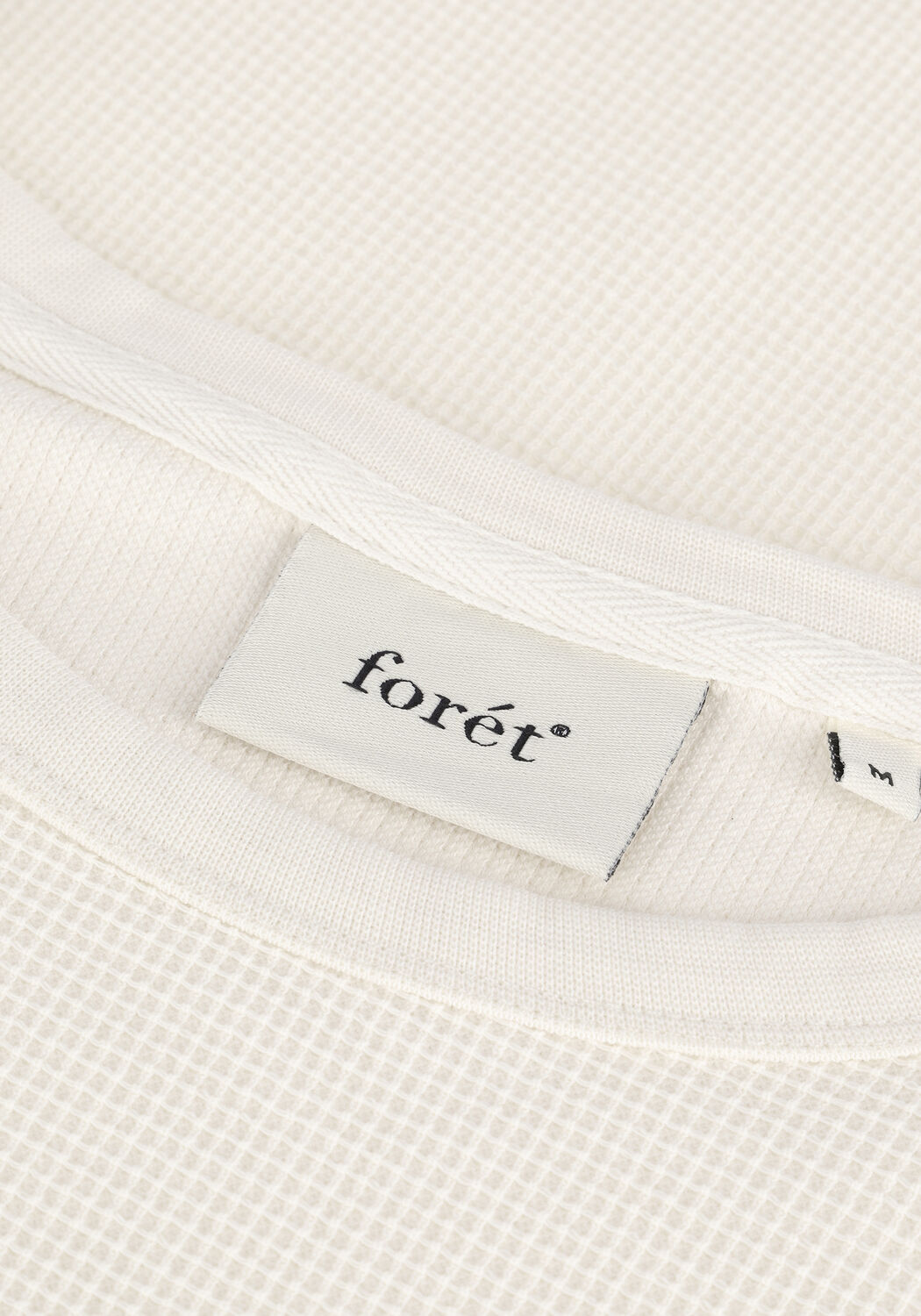 Gebroken wit FOR&Eacute;T T-shirt PARK - large