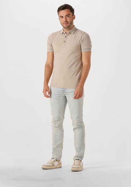 Beige GENTI Polo POLO 3 BUTTON SS J2001-1212 - large