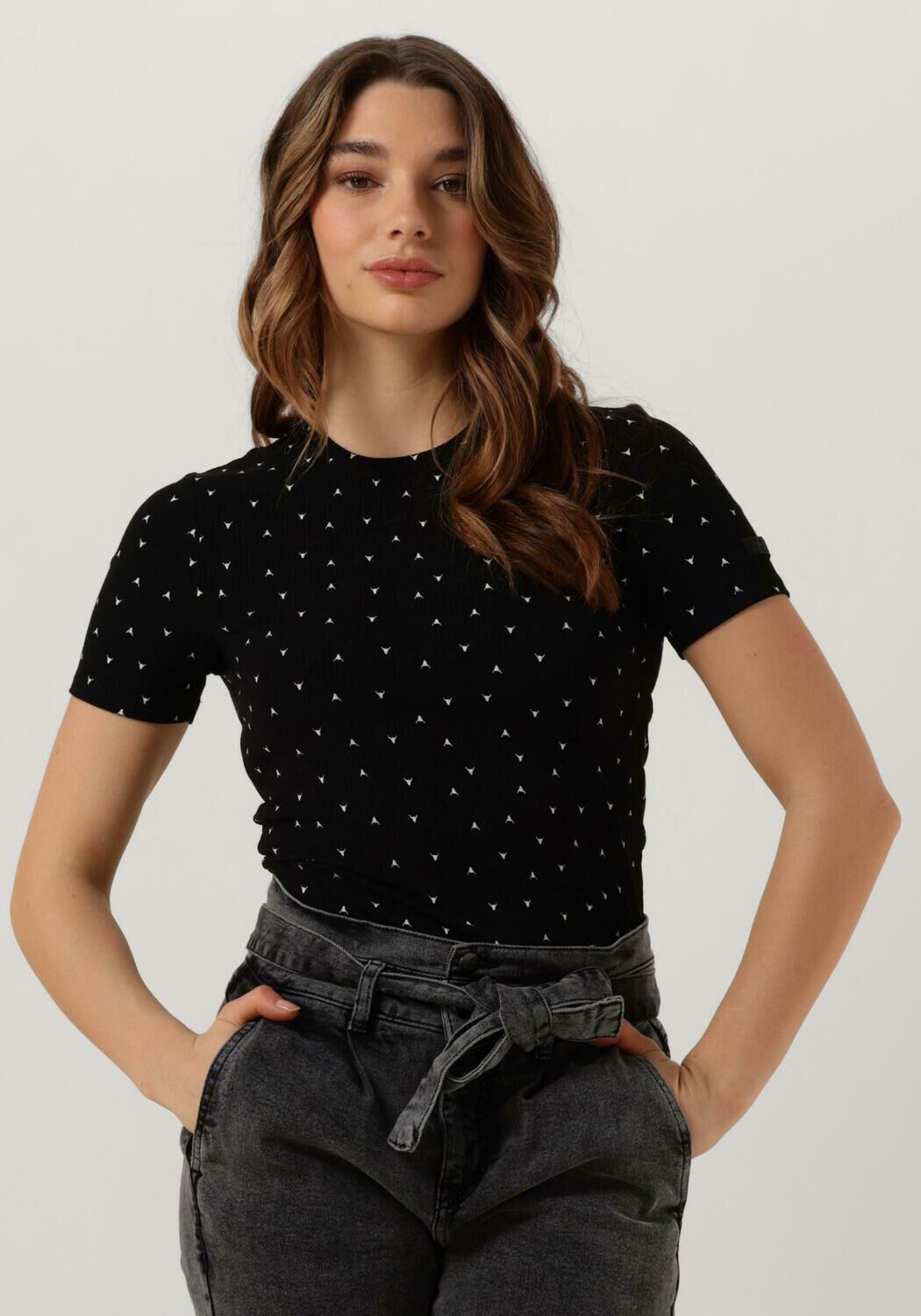 Alix the clearance label shirt zwart