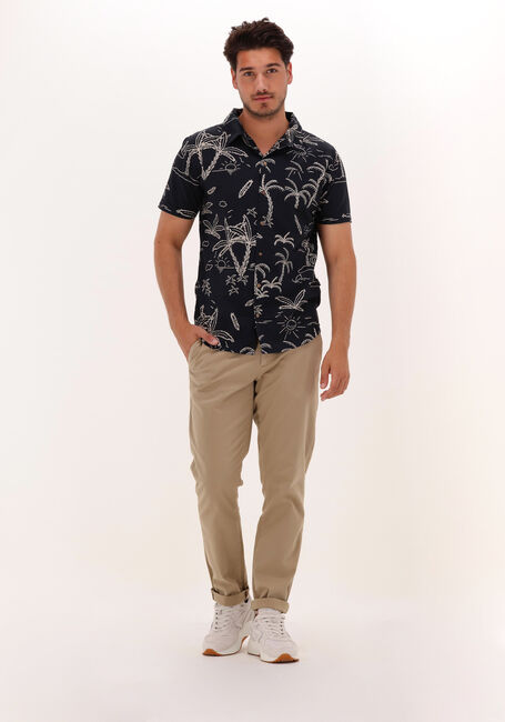 Donkerblauwe KULTIVATE Casual overhemd ST HOLIDAYS - large