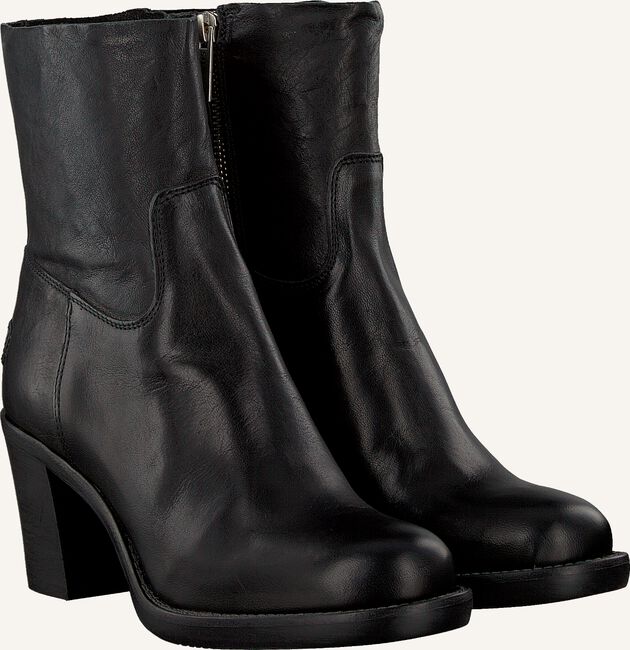 Zwarte SHABBIES Enkellaarsjes 183020101 Zwarte SHABBIES Enkellaarsjes 183020101 - large