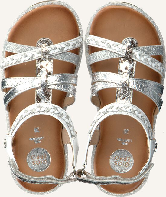 Witte GIOSEPPO Platte sandalen PIGNOLA Witte GIOSEPPO Platte sandalen PIGNOLA - large