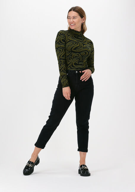 Zwarte NA-KD Mom jeans COMFORT MOM JEANS - large