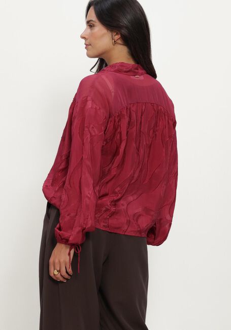 Bordeaux POM AMSTERDAM Blouses JAQCUARD BURGUNDY RED - large