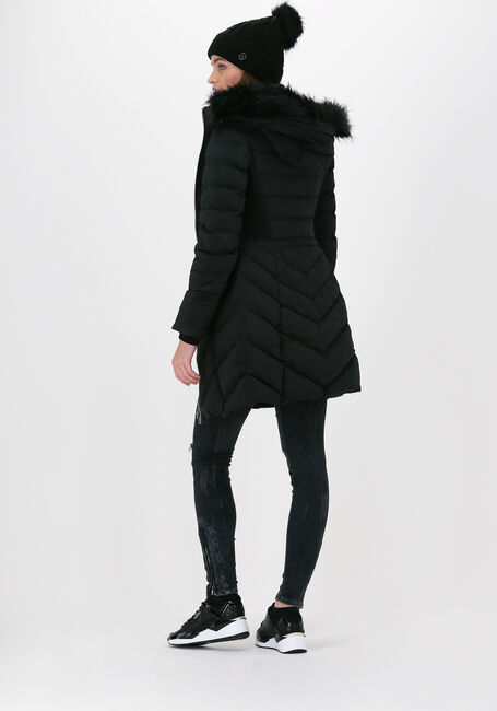 Zwarte GUESS Gewatteerde jas CECILIA DOWN JACKET - large