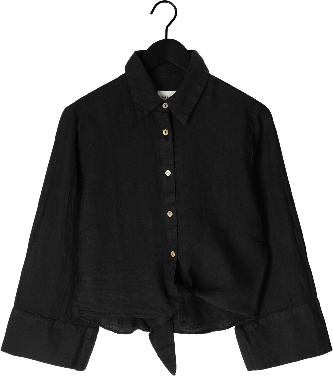 MR MOOD Dames Blouses Mrs Mika Shirt Zwart