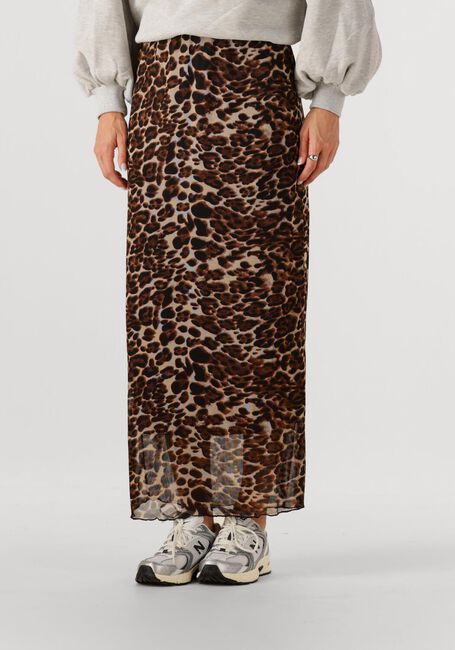 Bruine YDENCE Maxirok SKIRT SAFIA - large