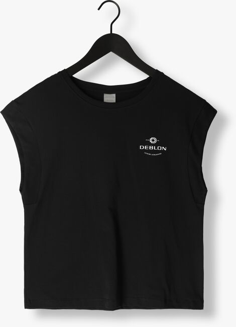 Zwarte DEBLON SPORTS T-shirt MEGAN TOP - large