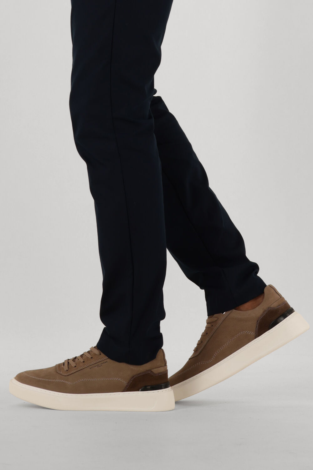 Taupe STEFANO LAURAN Lage sneakers STAR 001 - large