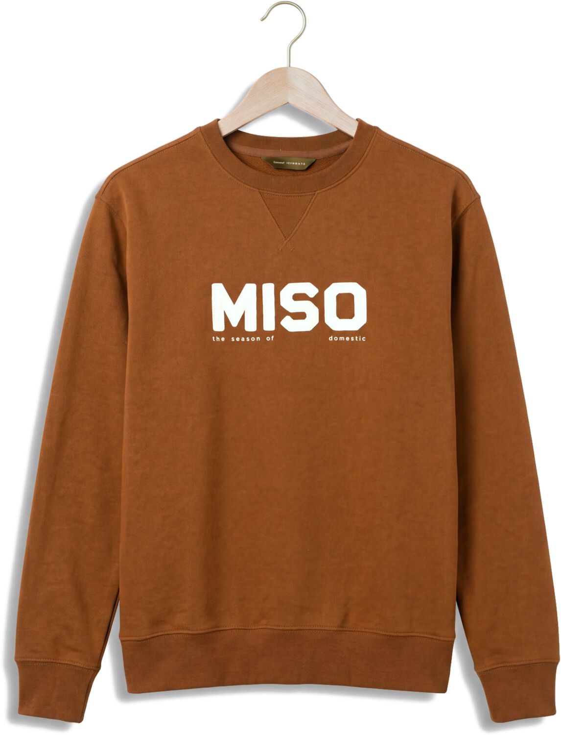 SELECTED MEN Heren Truien & Vesten Slmdomestic Relaxaxel Ls Crew Neck Sweat Bruin