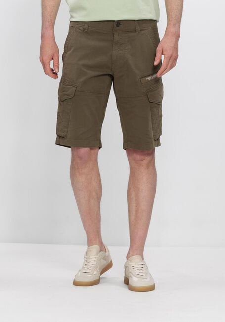 Olijf PME LEGEND Korte broek NORDROP CARGO SHORTS STRETCH TWILL - large