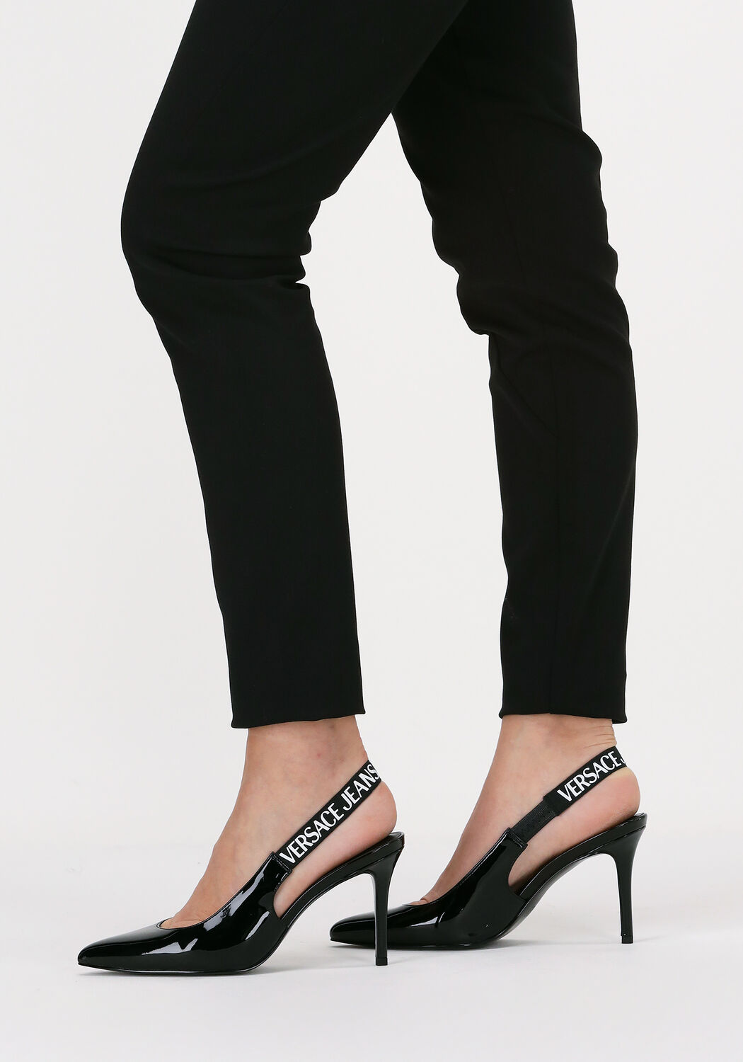 Zwarte VERSACE JEANS Slingbacks SCARLETT DIS S52 - large