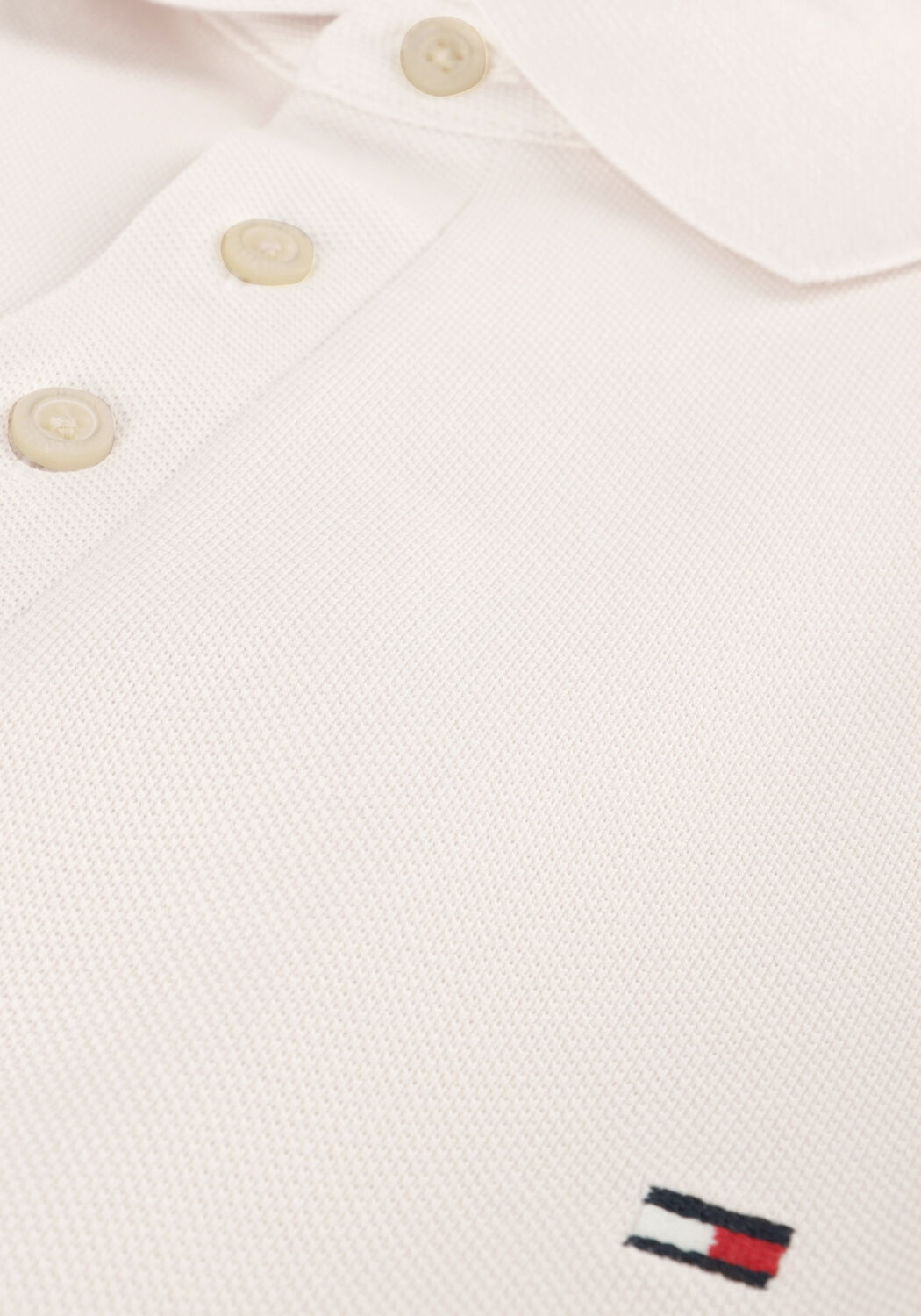 Ecru TOMMY HILFIGER Polo 1985 SLIM POLO - large