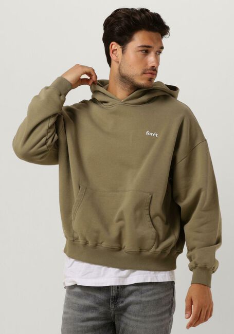 Olijf FORÉT Sweater COOPER HOODIE - large