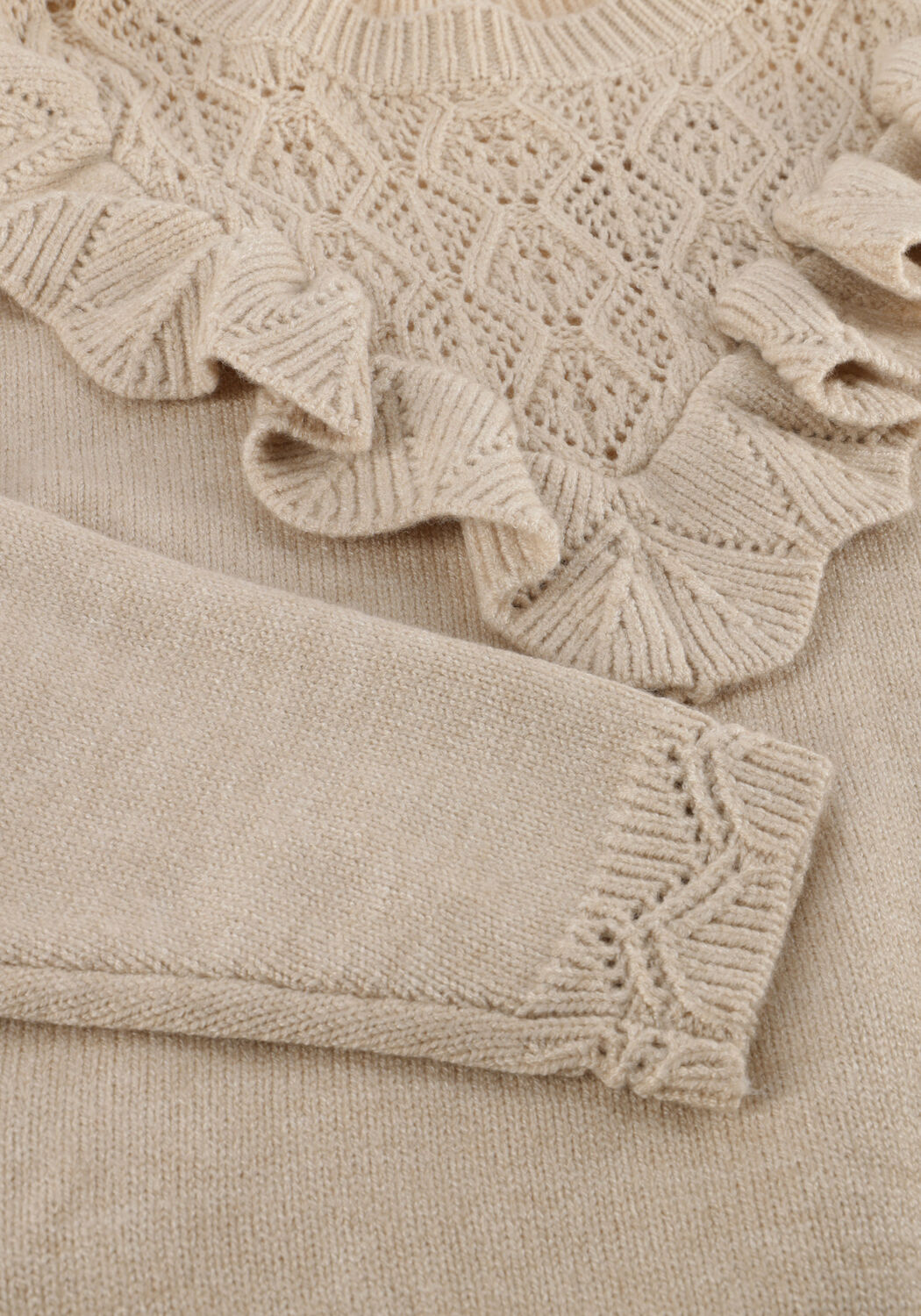 Zand MAYORAL Trui OPEN KNIT SWEATER - large