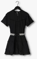 Zwarte INDIAN BLUE JEANS Mini jurk LITTLE BLACK DRESS BOHO BELT - medium